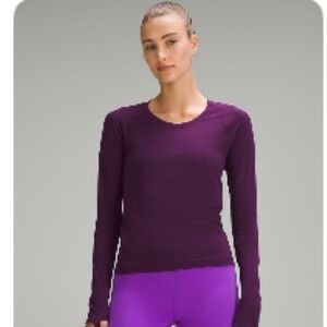Lululemon swiftly tech longe sleeve shirt. GUC